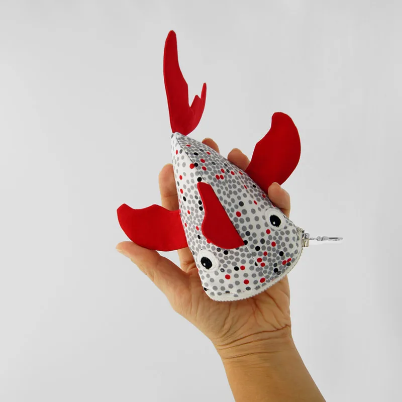 MinneBites handmade bags with bite Mary Pow Minneapolis shark animal bags purses pencil cases bugs fish cute kids bags
