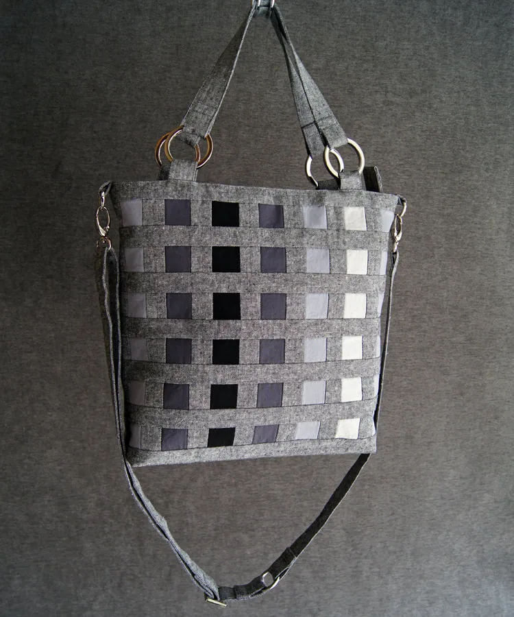 Mary Pow City View Tote Handbag Vegan