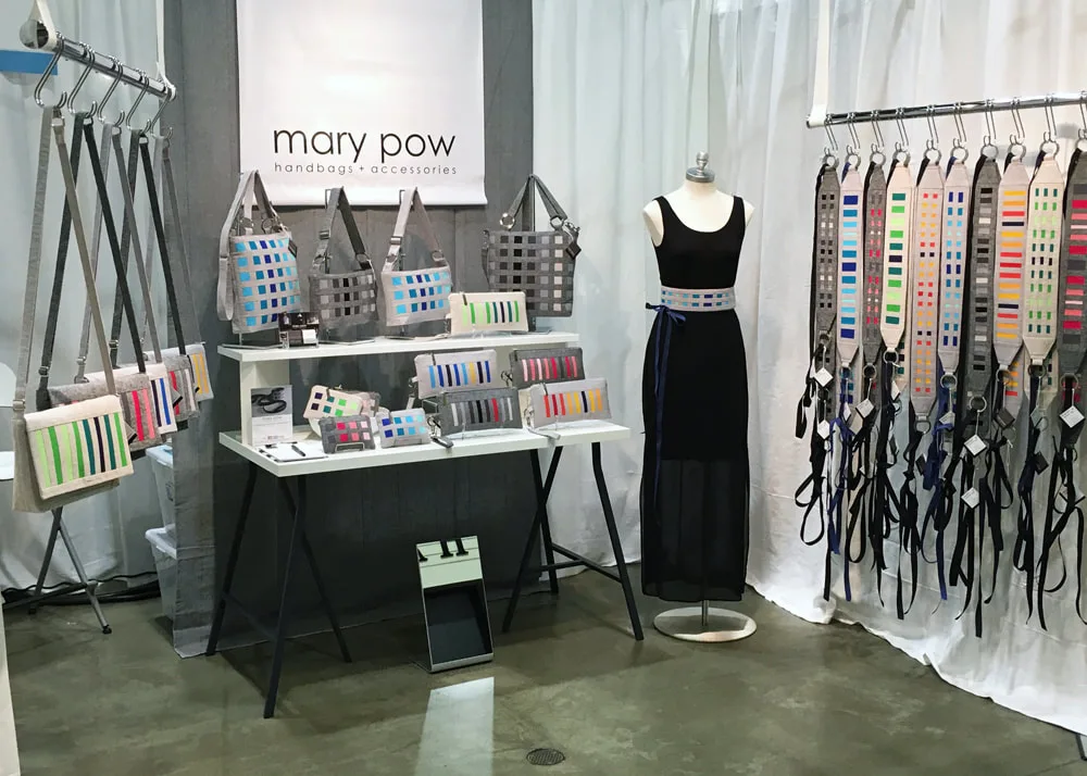 Mary Pow Handbags and Accessories American Craft Show ACC St. Paul 2016