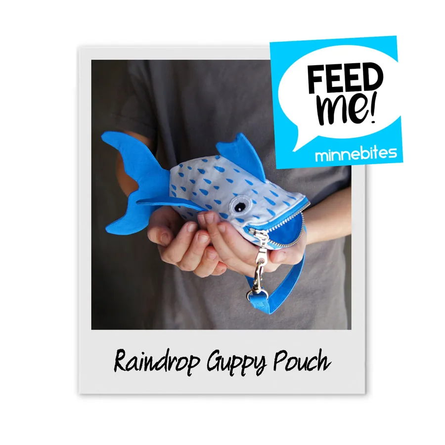 MinneBites Guppy Fish Pouch Feed Me
